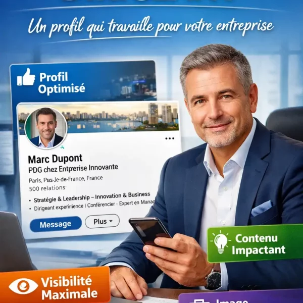 Pack LinkedIn Dirigeant : un profil qui travaille pour votre entreprise